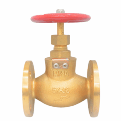 Van cầu đồng mặt bích một chiều MIHA-5K